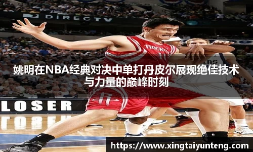 姚明在NBA经典对决中单打丹皮尔展现绝佳技术与力量的巅峰时刻