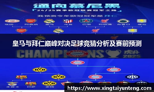 皇马与拜仁巅峰对决足球竞猜分析及赛前预测